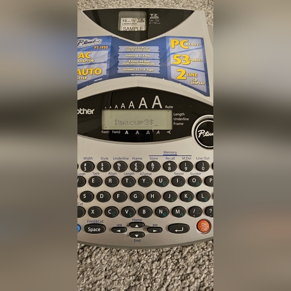 Brother label maker - Picture 3 of 6